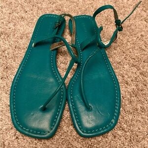 New, banana republic sandals, size 6
